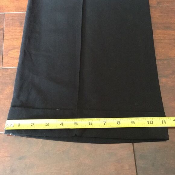 BCBG MAXAZRIA "Solo" PolyBlend Vertical-Seam Pants - Picture 4 of 8